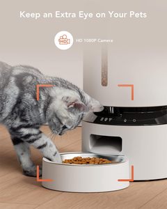 Dispensador Automático de Comida para Gatos PETLIBRO con Cámara, Visión Nocturna HD 1080P, WiFi 5G y Comunicación Bidireccional - Product Image 2