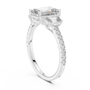 Anillo de Diamante Moissanita de Plata de Ley 925 Hecho a Mano, Joyería Fina al por Mayor, Proveedor de Fábrica OEM ODM - Product Image 3