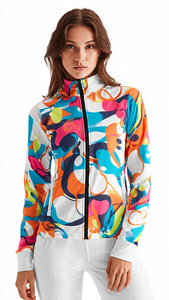 Women Training <b>Zip</b> <b>Up</b> <b>Jackets</b> Sportswear Sublimation <b>Jacket</b> Ladies Activewear Sports Zipper <b>Jackets</b> Women's - Product Image 3
