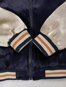 TRIVEERS Custom Black Gold Satin Varsity <b>Jacket</b> Premium Embroidered Autumn Wear Satin Bomber <b>Jacket</b> OEM Factory Supply 2026 - Product Image 5