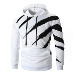 Offre Spéciale Produits Sweat à capuche personnalisé imprimé pour hommes Coton Polyester Manches complètes Sweat à capuche personnalisé pour hommes Sublimation - Product Image 3