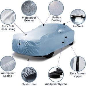 Copertura Auto Sportiva Personalizzata per Chevrolet Camaro IROC Z28 IROC-Z RS Berlinetta Impermeabile Protezione per Tutte le Condizioni Atmosferiche per Modelli Anni 1982-1992 - Product Image 1