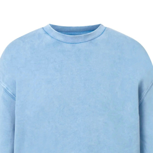Sweat-shirts à capuche délavés de haute qualité pour hommes, 100 % coton, col rond, polaire d'hiver respirant et écologique, vente en gros - Product Image 4