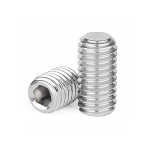 J&Gong 304 Stainless Steel Socket Head Set <b>Screws</b> M3 M4 M5 M6 M8 M10 M12L <b>Flat</b> End - Product Image 2