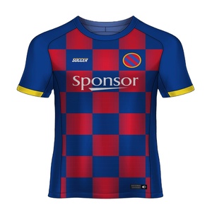 Proveedor de Bangladesh, Conjunto de Uniforme de Fútbol Personalizado Unisex, Estampado de Temporada, Ropa de Fútbol para Adultos, 100% Poliéster Ligero - Product Image 1