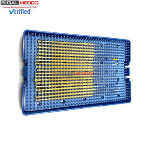 Kit de micro-dissection droit avec support, 19 pièces, ensemble d'instruments chirurgicaux professionnels, dissection de haute précision en acier inoxydable - Product Image 6