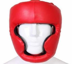 Casco protector de cabeza de boxeo de cara completa duradero de alta calidad, protector de cabeza ganador de Muay Thai para uso en artes marciales, cascos de boxeo - Product Image 5
