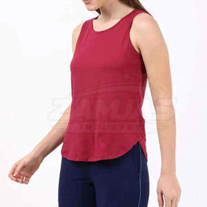 Débardeur uni pour femme de qualité supérieure, directement du fabricant, idéal pour le sport et la gym - Product Image 2