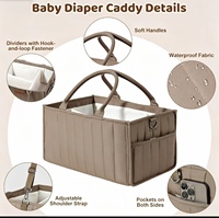 Organisateur de couches en nylon de haute qualité, panier cadeau pour baby shower, articles indispensables pour maman, essentiels pour nouveau-nés