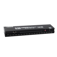 Divisor HDMI SYONG 1x16, Distribuidor de Video, Convertidor HD 4K60HZ, 1 Entrada y 16 Salidas para PS3, PS4, XBOX, Laptop, PC a Múltiples Monitores y TV