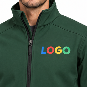 Men Softshell Jacket <b>Waterproof</b> Windproof Outdoor Hiking Jacket Breathable Fleece Lined Custom Logo OEM <b>Winter</b> Sports <b>Coat</b> - Product Image 4