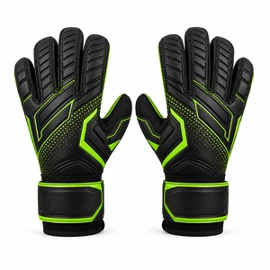 Gants de gardien de but de football professionnels, en PU, à doigts entiers, antidérapants, avec sangle de poignet réglable, unisexe, équipement sportif - Product Image 2