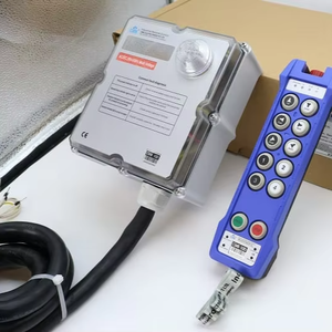 ราคาจากผู้ผลิตสำหรับรีโมทคอนโทรลวิทยุ CMK F24-10S ปุ่มกดความเร็วเดียว 10 ปุ่ม+ปุ่มกดแบบเห็ด 1 ปุ่ม+ปุ่มเปิด 1 ปุ่ม, IP-66,ระยะควบคุม 100 เมตร - Product Image 1