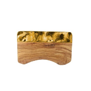 Handmade Wooden Chopping Board Oval <b>Shape</b> Printed Finish Reusable Dishwasher Safe 1.3cm Thick Kitchenware for Cutting - Product Image 3