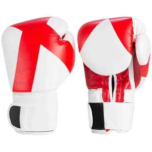 Gants de boxe de style classique pour la compétition et l'entraînement, paume et pouce renforcés, confort supérieur - Product Image 1
