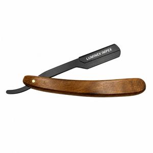 Professional Shavette Straight Razor Stainless Steel Barber Razor Replaceable Blade Holder Custom Logo OEM - Product Image 4