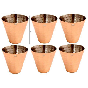 Vaso de chupito de cobre de la mejor calidad, superventas, hecho a medida, elegante, chapado en cobre, para vodka y vino - Product Image 3