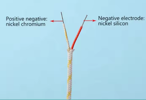 Thermocouple <b>Wire</b> K-type Glass Fiber Insulated Temperature Measuring <b>Wire</b> - Product Image 2