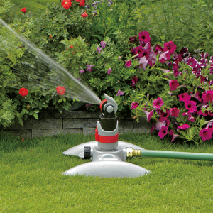 Arroseur multi-motifs à entraînement par engrenage métallique 360° Hallgrand HG13607-01A - Product Image 1