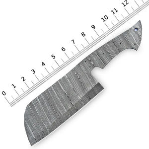 Cuchillo Burraq Personalizado Hecho a Mano con Hoja de Acero de Damasco, Multifuncional, Diseño de Gota de Lluvia, 7.5 Pulgadas, Regalo Perfecto para Actividades al Aire Libre - Product Image 3