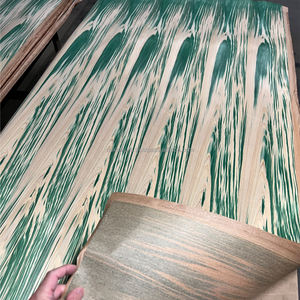 Papel Washi con Diseño de Hinoki Teñido en Verde Patentado, Revestimiento No Tejido, Acabado Texturizado Flexible, Lámina de Chapa, Instalación Sin Pegamento - Product Image 1