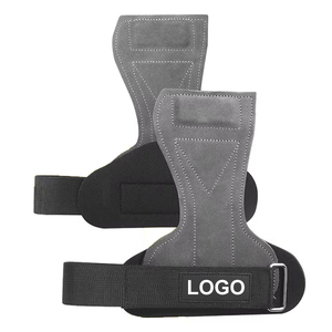 Straps and Supportive Design Palm Grips Adjustable Leather Palm Grips for Finger Exercise Fitness <b>Equipment</b> with <b>Secure</b> - Product Image 5