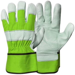 ถุงมือก่อสร้างคุณภาพสูงของแคนาดา หนังบัฟฟาโลเกรน ทนทาน ป้องกันการเสียดสี ปลอดภัย - Product Image 6