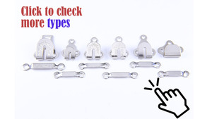 Custom OEM ODM Brass Trouser <b>Hook</b> 4-Piece Set for Men Women Pants Skirts Sewing Accessories - Product Image 6