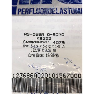 KALREZ AS-568A O-RING K #   252, COMPOUND: 4079 - Équipements et pièces semi-conductrices d'occasion fiables à l'échelle mondiale chez - Product Image 1