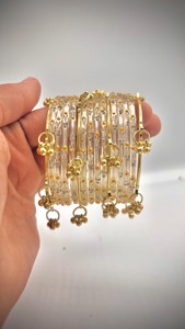 Modern Fashion glaas <b>Bangles</b> For Women Stylish <b>Bangles</b> <b>Set</b> Trendy Stackable <b>Bangles</b> Ladies Fashion Accessories Daily Wear - Product Image 4