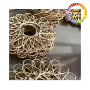 Natural woven rattan placemat handmade <b>table</b> <b>mat</b> for dining <b>table</b> and home decoration - Product Image 3