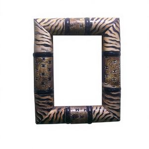 Marco de Fotos de Material Artesanal Natural Ecológico Más Vendido, Técnica de Tallado de Alta Calidad, Nuevo Estilo, Borde de Cuerno Real - Product Image 1