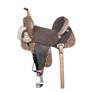 Artisanat Équestre : Selle d'Équitation en Cuir Pur, Personnalisée, avec Arceau en Bois Anglais, Écologique, Résistante à l'Eau, Selle Personnalisée - Product Image 5