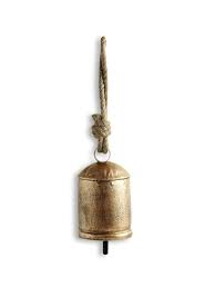 Campana de Hierro Rústica Estilo Vintage para Ganado, Campana Colgante para Seguimiento de Animales de Granja, Uso en Exteriores y Decoración de Casas de Campo - Product Image 4