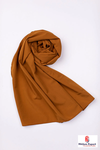 Lightweight Plain <b>Scarf</b> Cloth Export Textile Cotton Viscose Polyester Blend for Europe Israel Island Wholesale Markets - Product Image 2