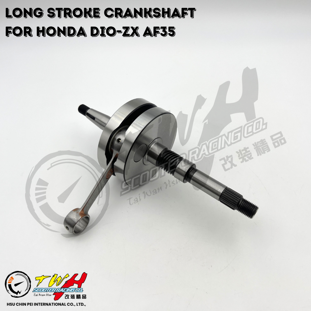 TWH ロングストローククランクシャフト ホンダ DIO-ZX AF35用 バイク