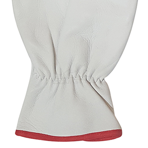 Guantes de Seguridad Blancos de Cuero de Alta Calidad, Guantes de Trabajo para Protección Industrial, Logotipo Personalizado, Venta al Por Mayor - Product Image 3