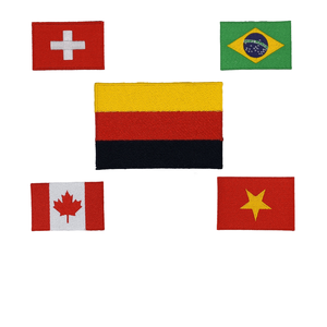 Fournisseur de patchs brodés personnalisés OEM avec support Velcro, option adhésive thermocollante ou à coudre pour la décoration de vêtements - Product Image 5