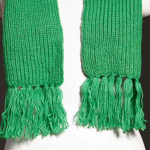 Solid Color Unisex Knitted <b>Scarf</b> - Basicl Winter Wrap - Custom Logo Soft Pique Knit Neck Warmer - Product Image 3