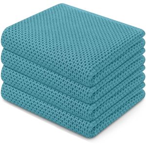 Strofinacci da Cucina in Cotone 100% con Tessitura a Nido d'Ape, Strofinacci da Cucina di Qualità Premium - Product Image 1