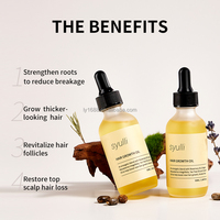Minyak Penumbuh Rambut Rosemary OEM Tersedia - dengan 9 Minyak Botani, Aroma Peppermint, Menutrisi Kulit Kepala & Memperkuat Akar Rambut