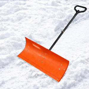 Pousse-neige robuste avec lame de 102 cm de large et poignée en D, pelle à neige en acier pour allée et trottoir, outils d'hiver ODGWTO005 - Product Image 5