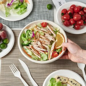Wholesale Disposable Durable Eco-Friendly Bagasse <b>Microwave</b> Safe <b>Soup</b> Bowls 12 oz for Camping & Parties - Product Image 5