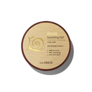 Le gel apaisant à l'escargot Saem en flacon, produit de qualité supérieure pour apaiser la peau - Product Image 1