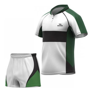Uniforme de rugby confortable et très vendu, de haute qualité, à manches courtes, en promotion - Product Image 1