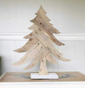 Customizable <b>Wooden</b> Pine <b>Christmas</b> <b>Tree</b> Standing Base for Home Decor in Various Sizes and Colors - Product Image 4