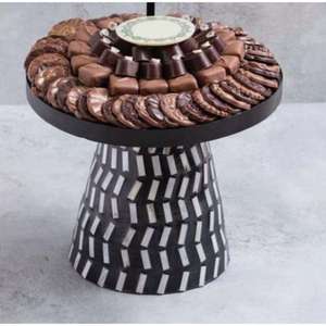 Tazón de Metal con Borde Dorado de Lujo para Servir Chocolate, con Acabado Pulido, para Regalos y Bodas - Product Image 4