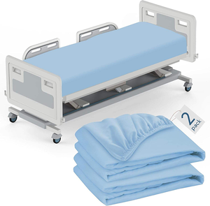 Premium Cotton Hospital Bed <b>Sheets</b> Breathable Soft Medical Flat <b>Sheets</b> For Patient Care Durable Hotel And Clinic Bedding Linen - Product Image 5