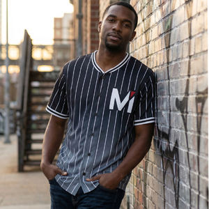 Uniforme de Béisbol Sublimado Personalizado, Ropa Deportiva para Equipos, Malla Transpirable de Secado Rápido, Logotipo Personalizado, Uniforme de Softbol para Hombres y Jóvenes - Product Image 6