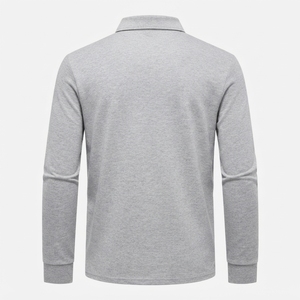 Camiseta de Manga Larga Personalizada para Hombre, Camiseta de Algodón a la Moda, Camiseta de Manga Larga para Hombre al por Mayor, Corte Ajustado, Algodón Premium - Product Image 2
